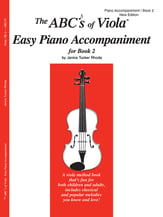 ABC'S OF VIOLA #2 PIANO ACCOMP cover